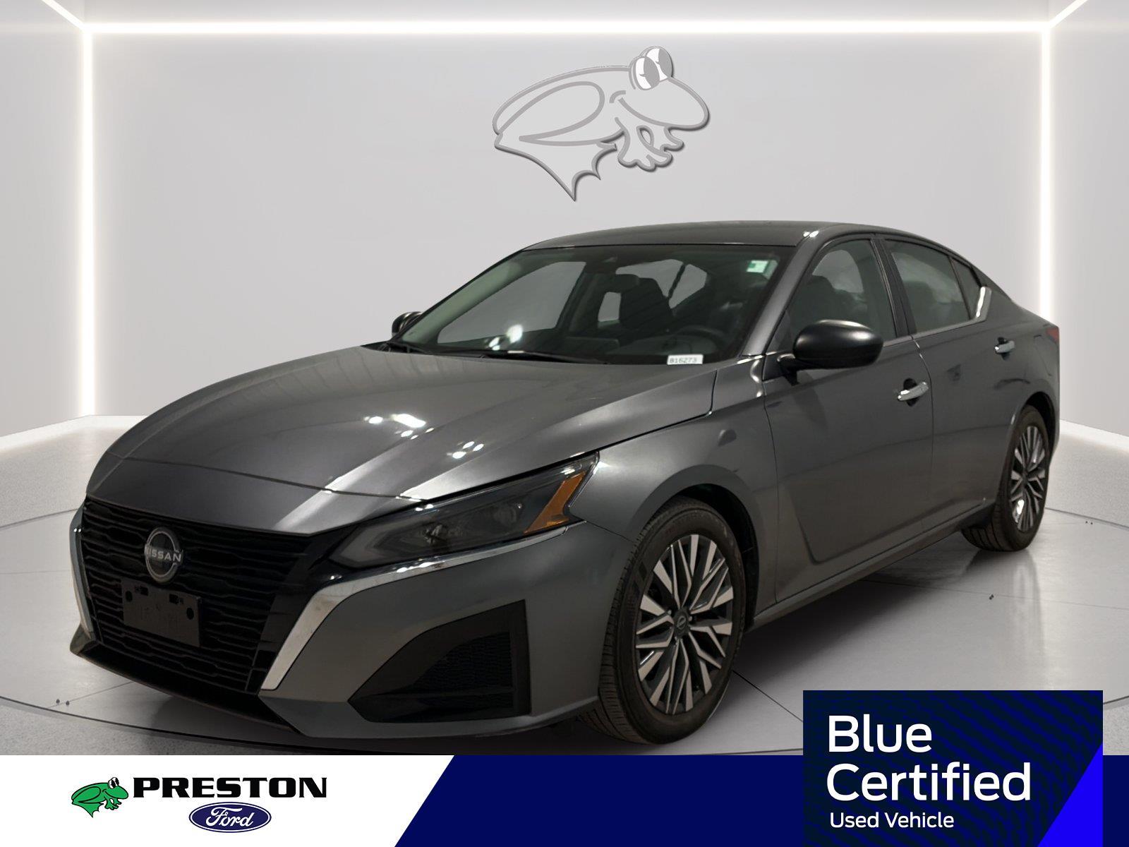 Gray (Gun Metallic) 2024 Nissan Altima Sedan Front-Wheel Drive Continuously Variable Transmission