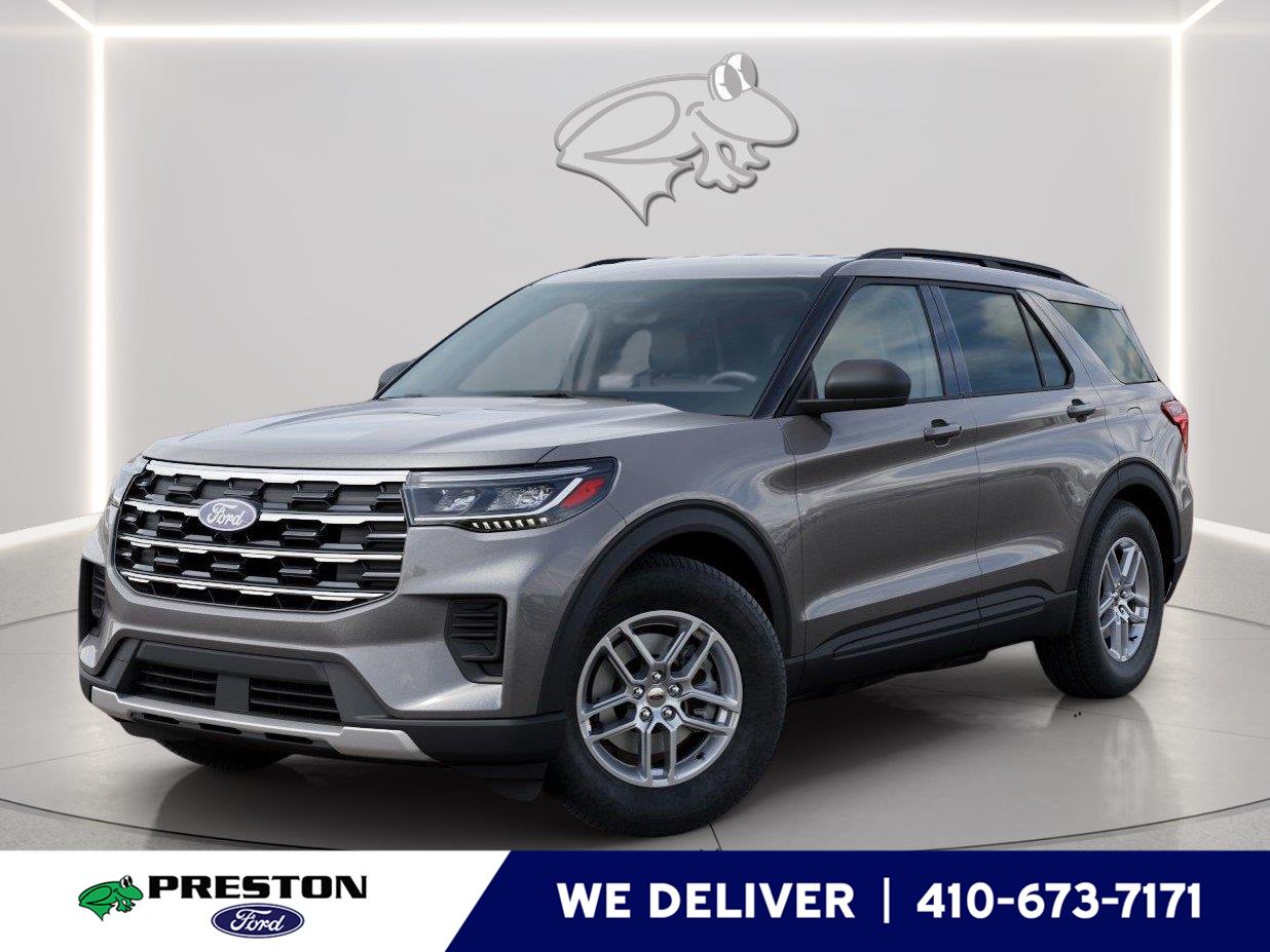 Carbonized Gray 2027 Ford Explorer SUV / Crossover All-Wheel Drive Automatic