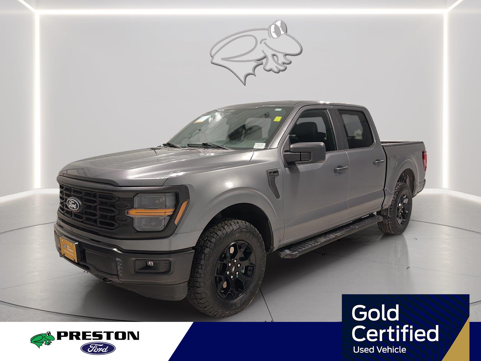 Carbonized Gray 2024 Ford F-150 Pickup Truck Four-Wheel Drive Automatic