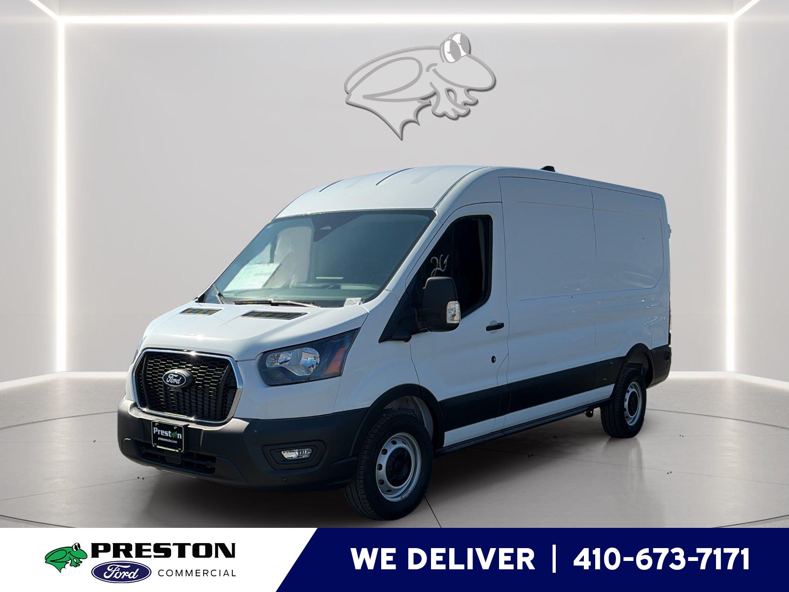Oxford White 2026 Ford Transit Cargo Van Rear-Wheel Drive Automatic
