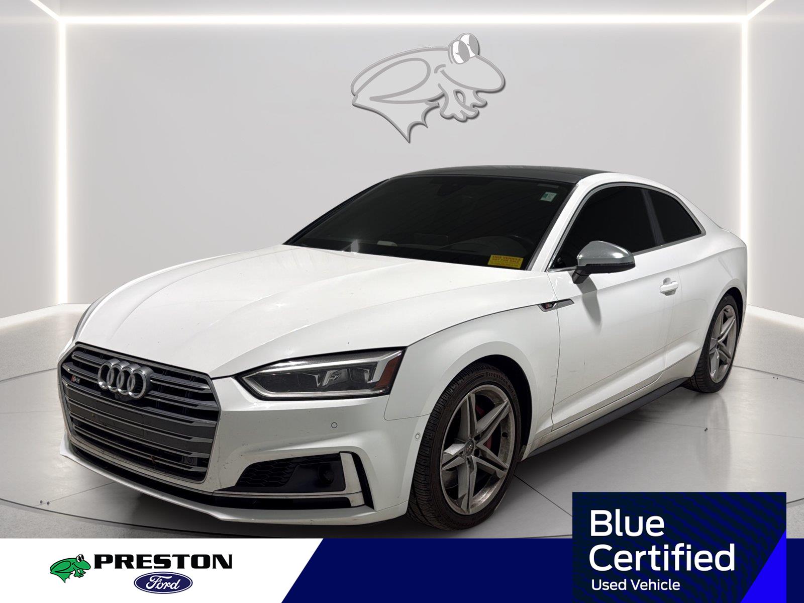 Ibis White 2019 Audi S5 Coupe All-Wheel Drive Automatic