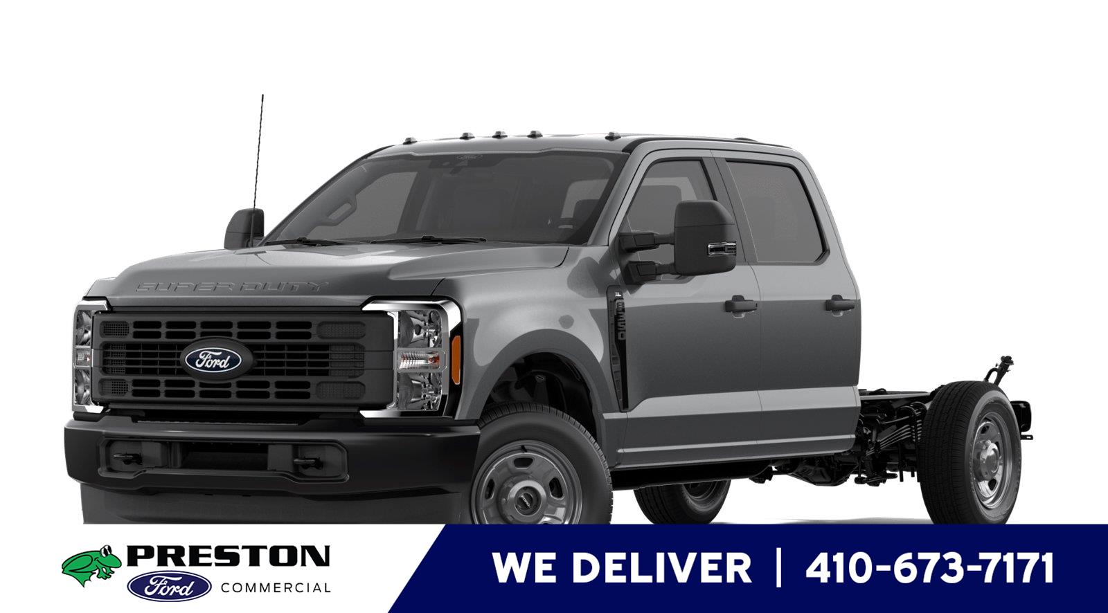 Carbonized Gray Metallic 2027 Ford F-350 Super Duty Chassis Pickup Truck Four-Wheel Drive Automatic