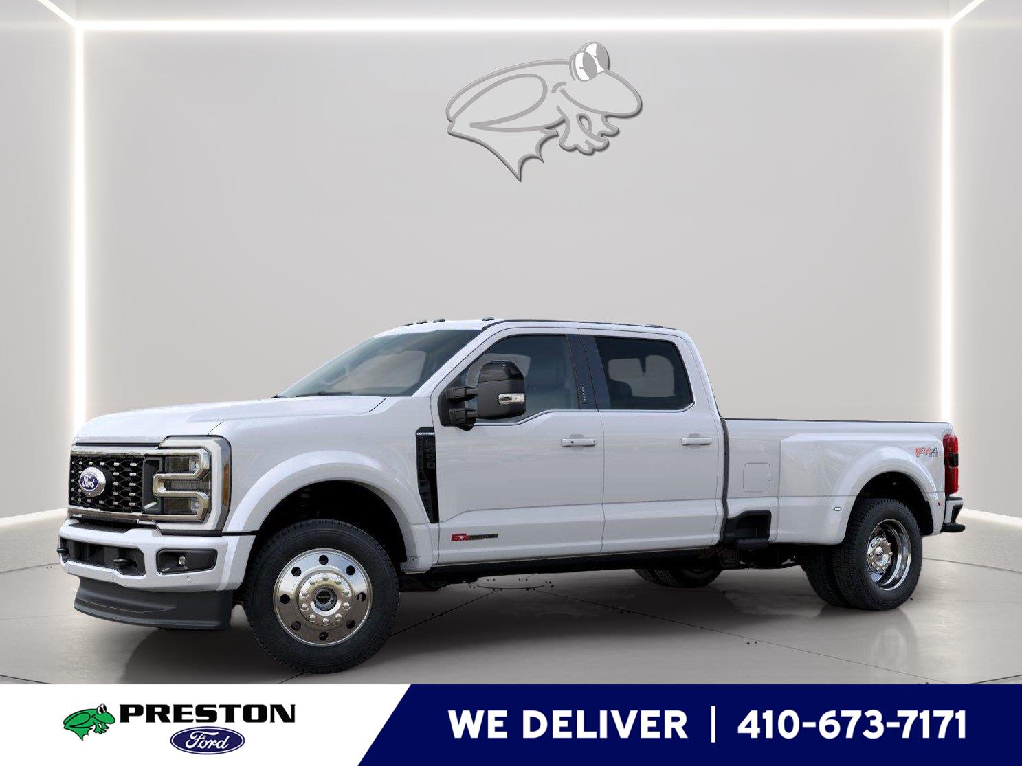 Star White Metallic Tri-Coat 2027 Ford F-450 Super Duty Pickup Truck Four-Wheel Drive Automatic