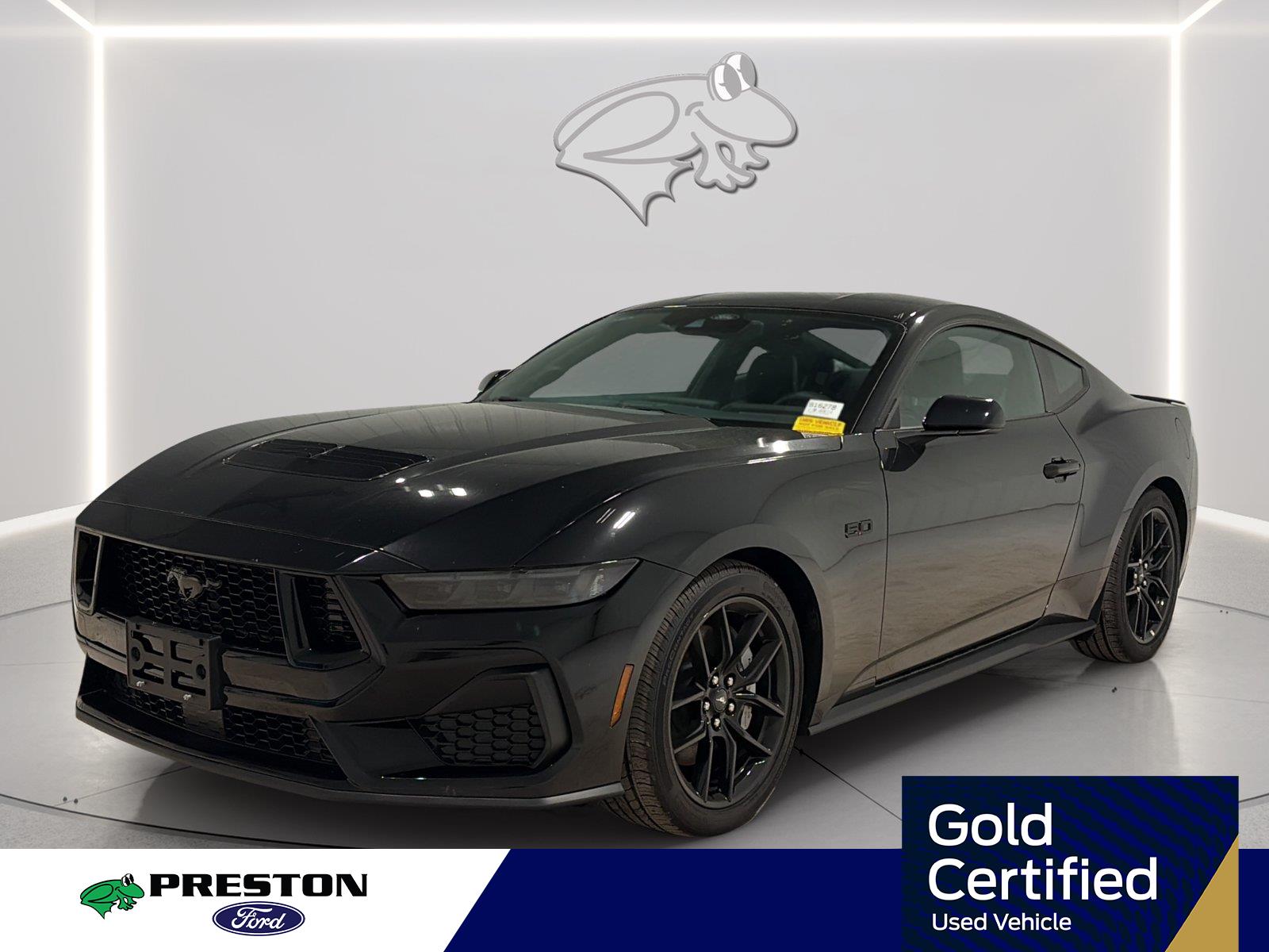Shadow Black 2026 Ford Mustang Coupe Rear-Wheel Drive Automatic