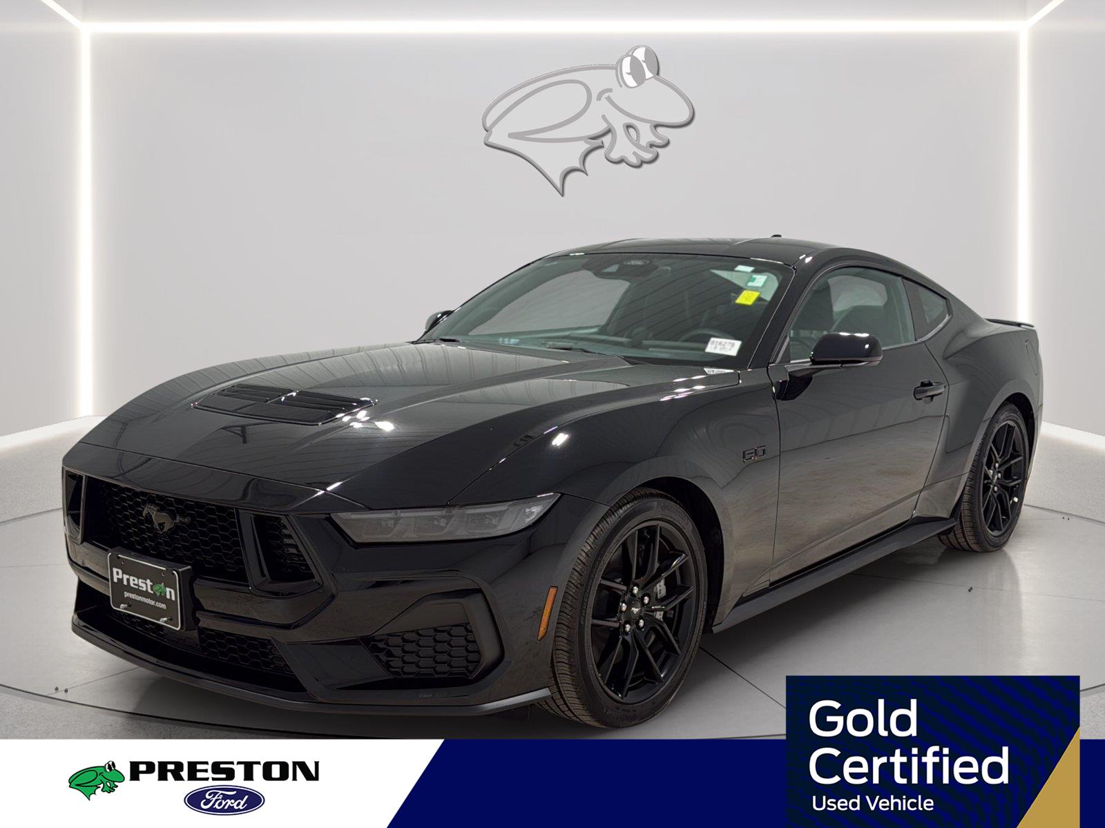 Shadow Black 2026 Ford Mustang Coupe Rear-Wheel Drive Automatic