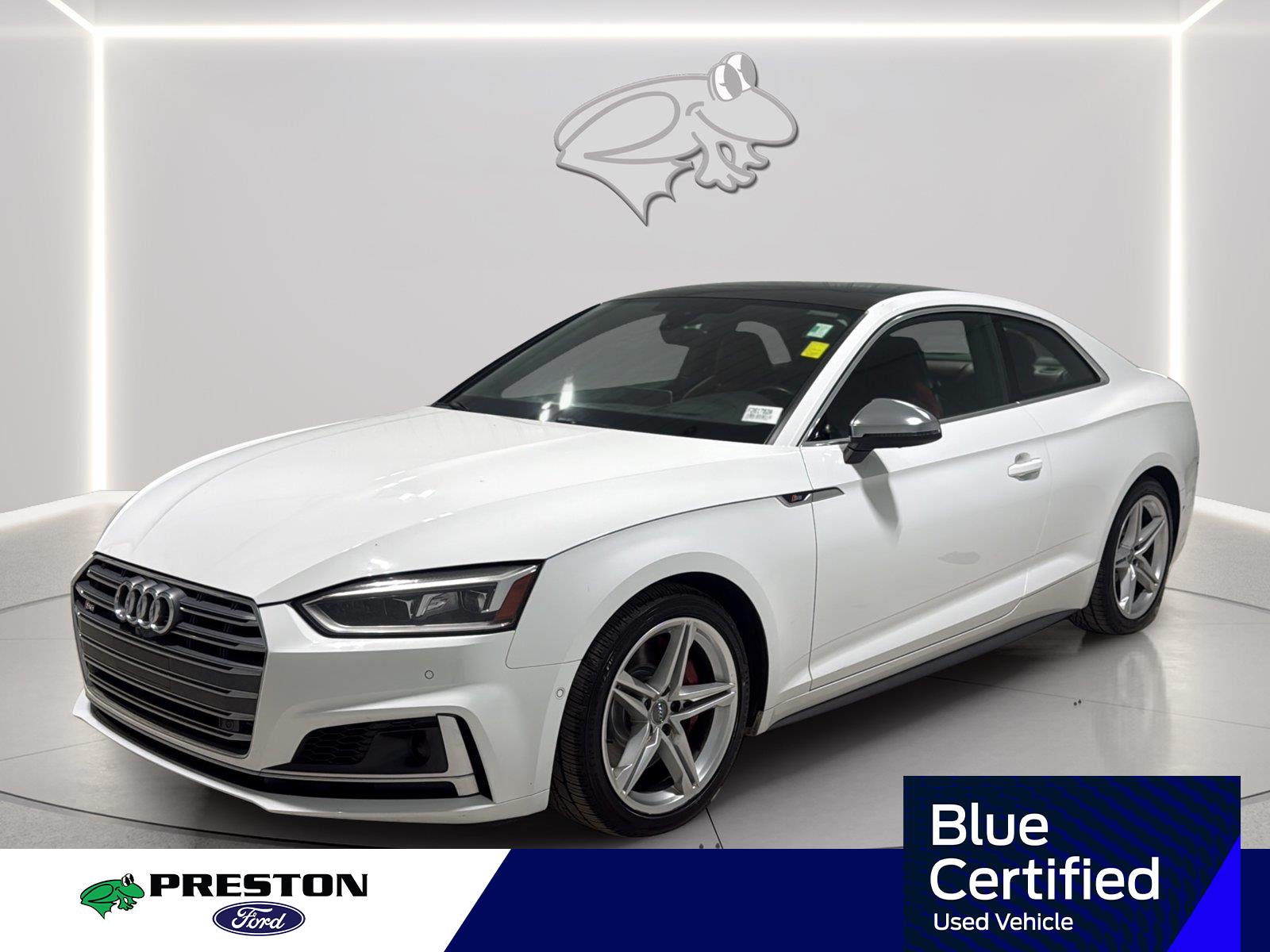Ibis White 2019 Audi S5 Coupe All-Wheel Drive Automatic