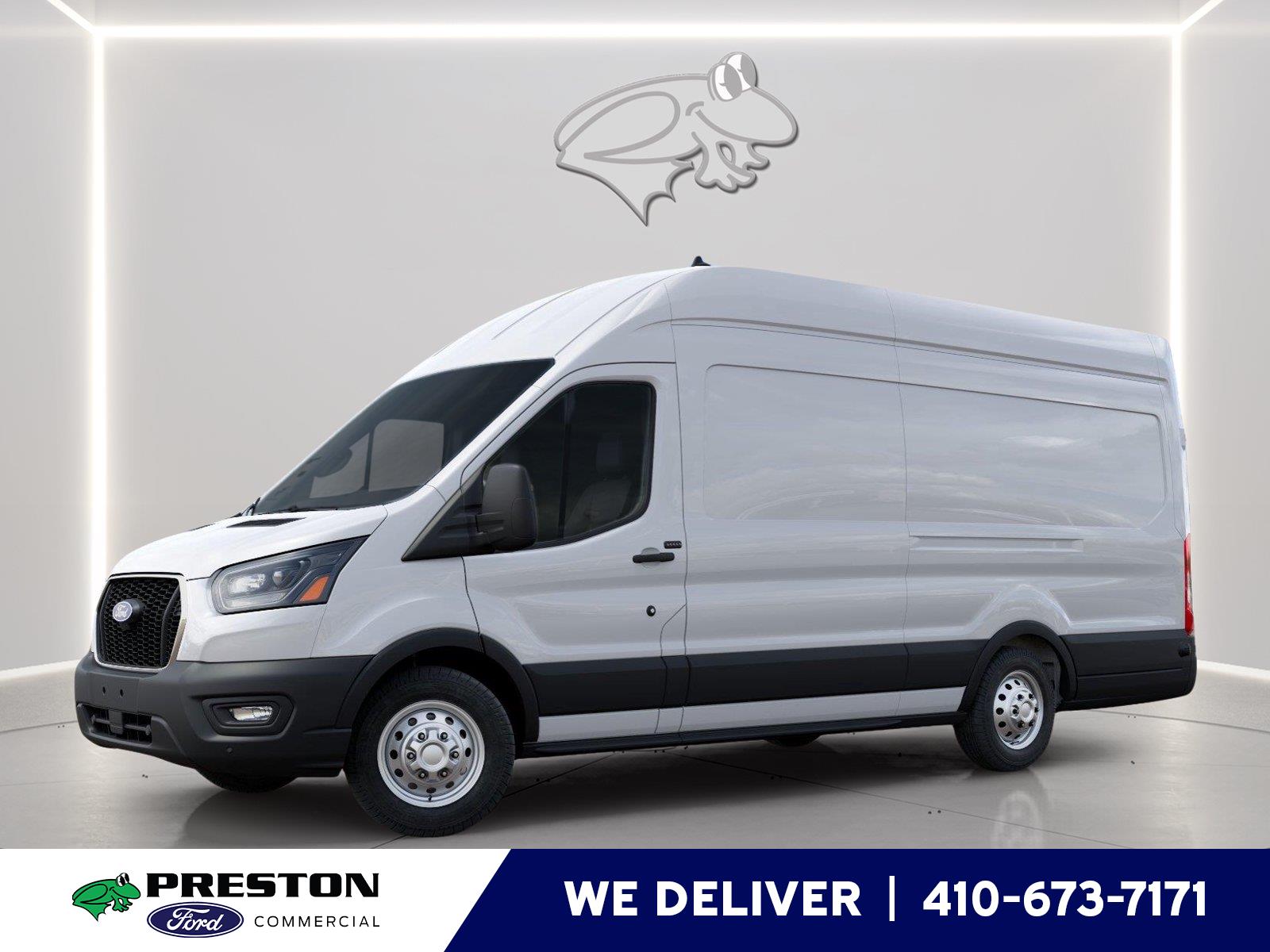 Oxford White 2027 Ford Transit Cargo Van All-Wheel Drive Automatic