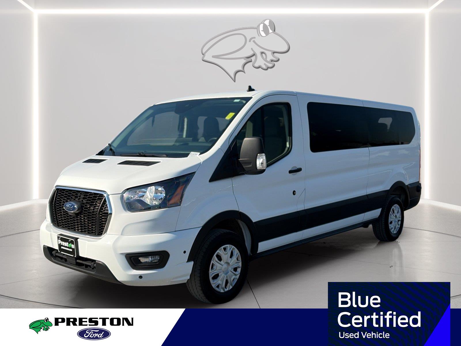 Oxford White 2024 Ford Transit Passenger Van Rear-Wheel Drive Automatic