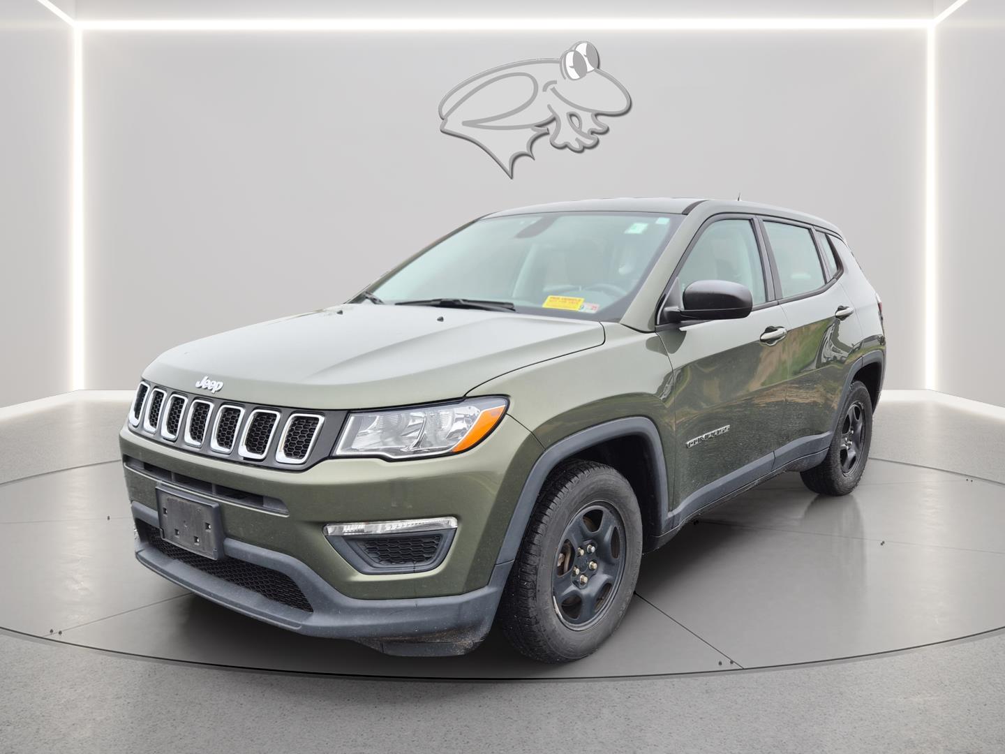 Olive Green Pearlcoat 2019 Jeep Compass Sport FWD SUV / Crossover Front-Wheel Drive 6-Speed Automatic