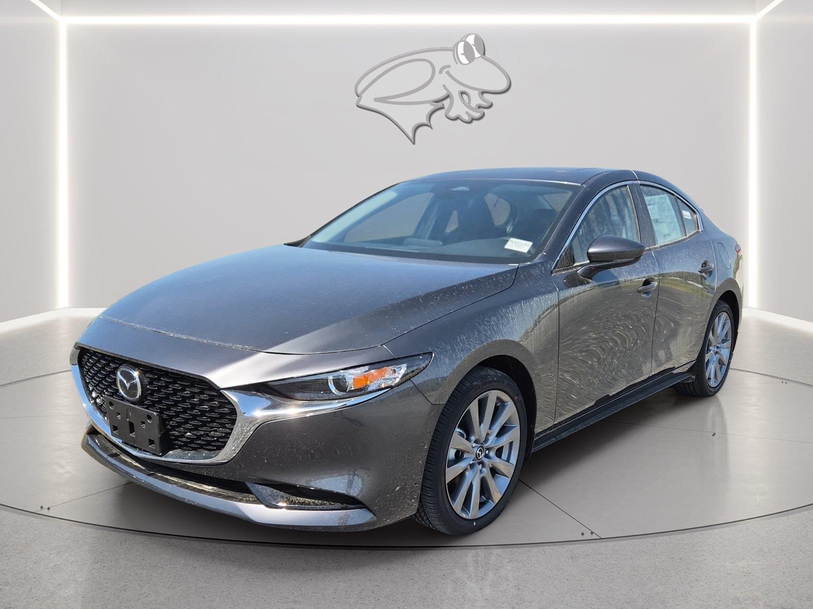 Machine Gray Metallic 2026 Mazda MAZDA3 Sedan Front-Wheel Drive Automatic