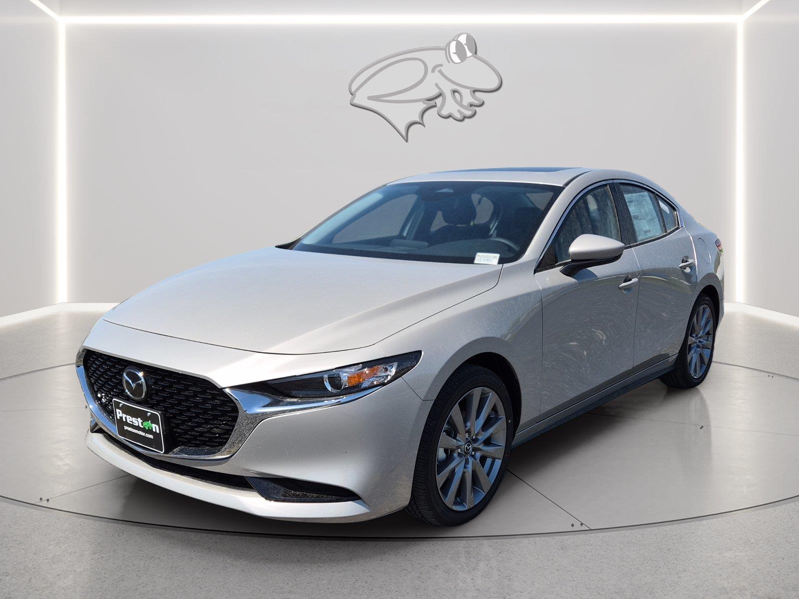 Gray (Platinum Quartz Metallic) 2026 Mazda MAZDA3 Sedan Front-Wheel Drive Automatic