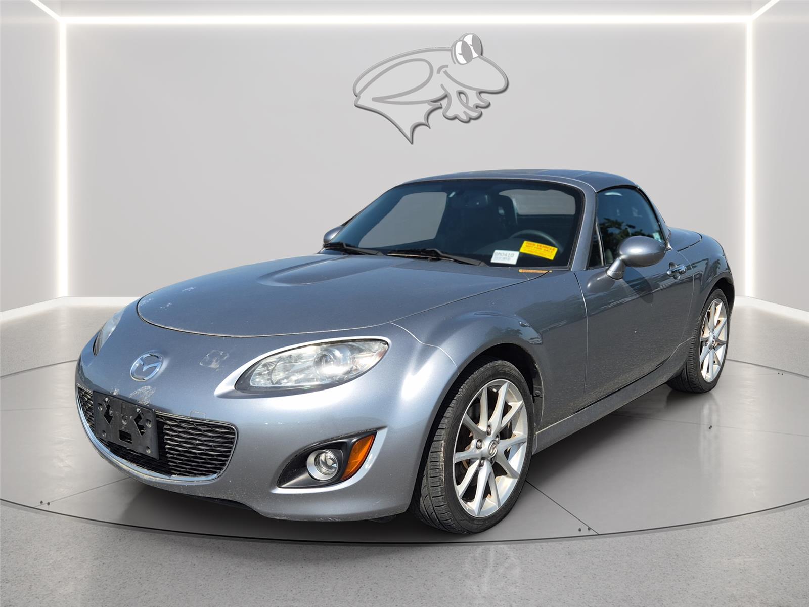 Liquid Silver Metallic 2009 Mazda MX-5 Miata Grand Touring Hardtop Convertible Convertible Rear-Wheel Drive Manual