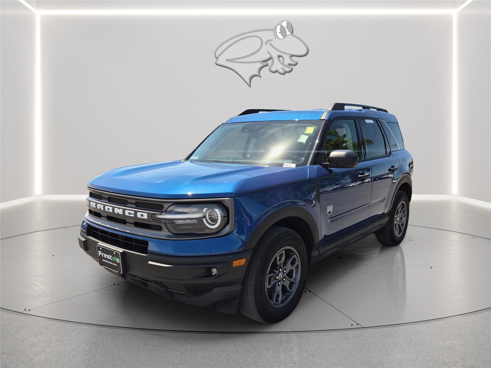 Atlas Blue 2024 Ford Bronco Sport SUV / Crossover All-Wheel Drive 8-Speed Automatic