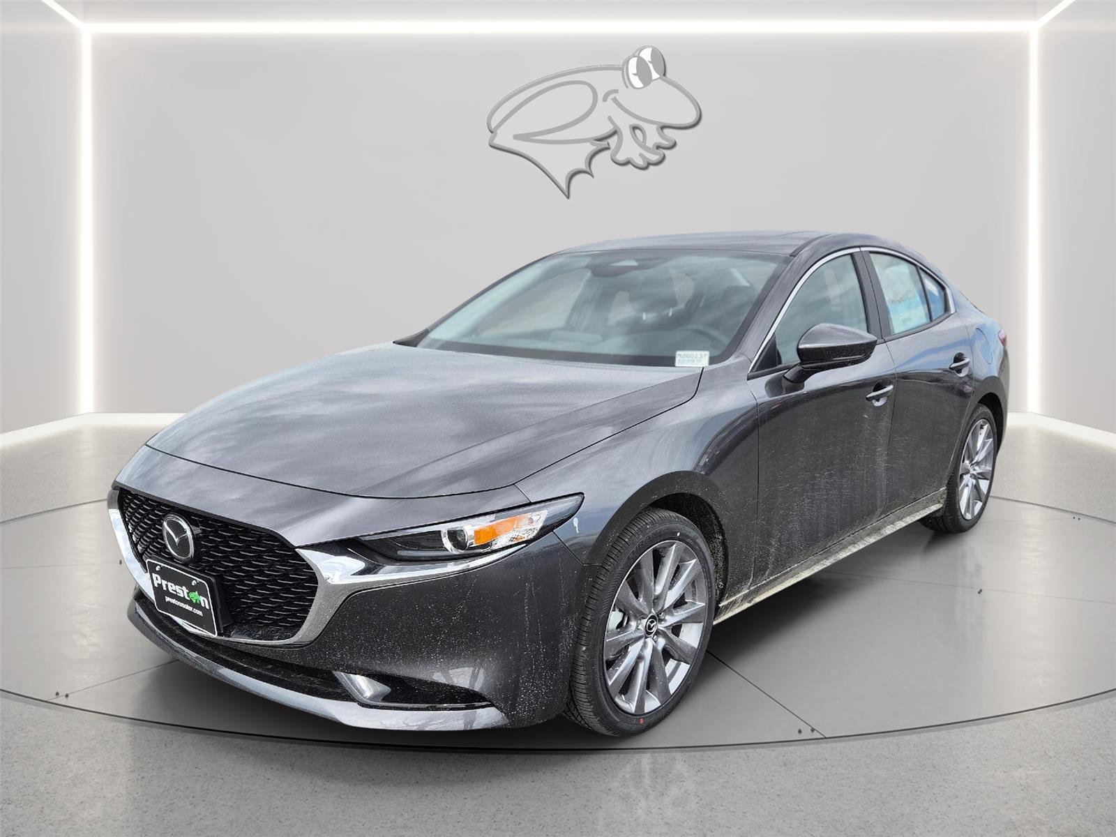 Machine Gray Metallic 2026 Mazda MAZDA3 Sedan Front-Wheel Drive Automatic
