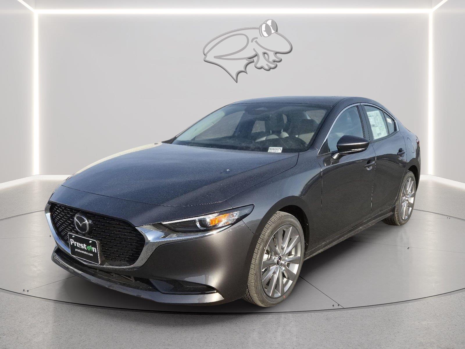 Machine Gray Metallic 2026 Mazda MAZDA3 Sedan Front-Wheel Drive Automatic