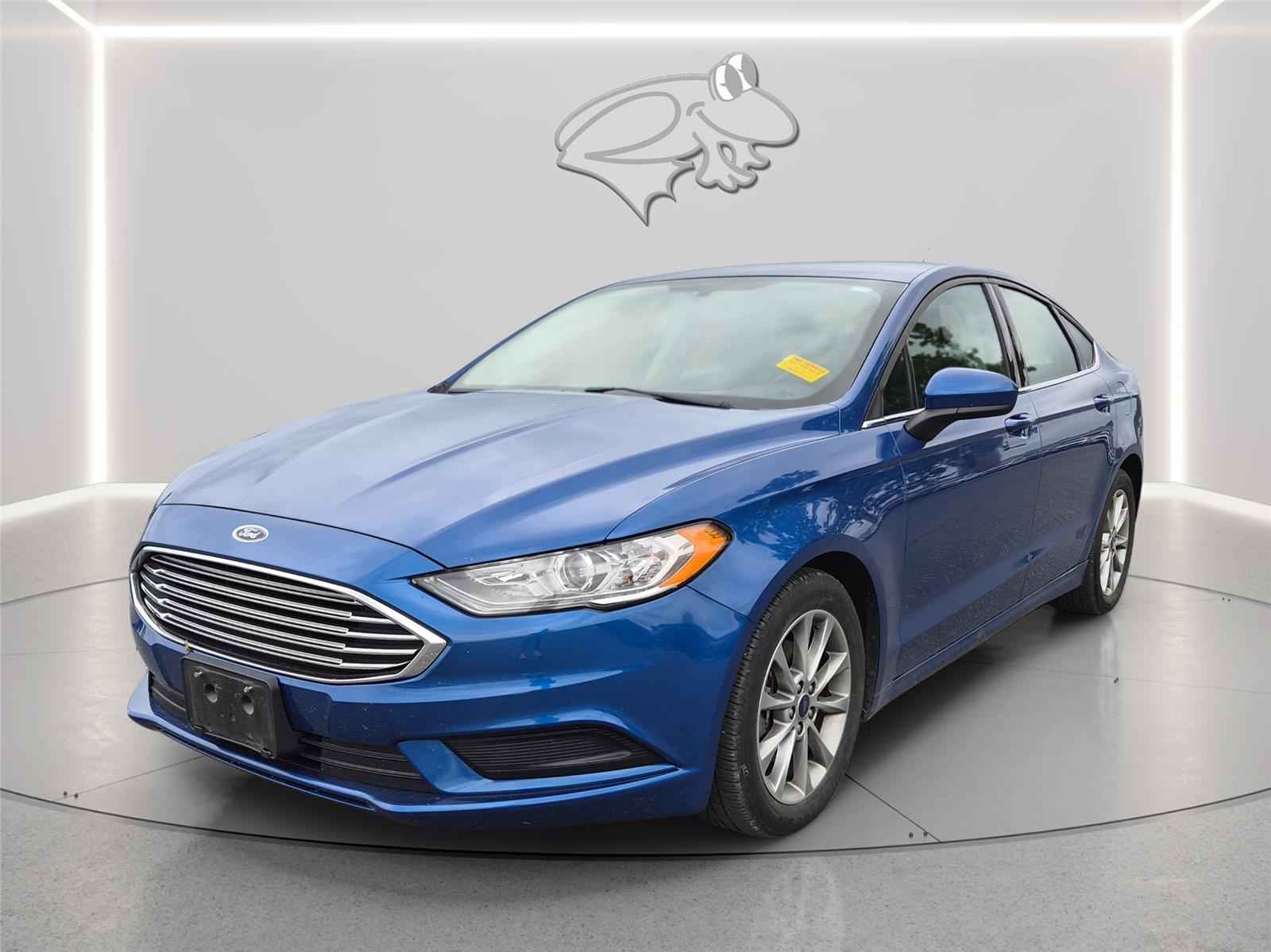 Lightning Blue 2017 Ford Fusion Sedan Front-Wheel Drive 6-Speed Automatic