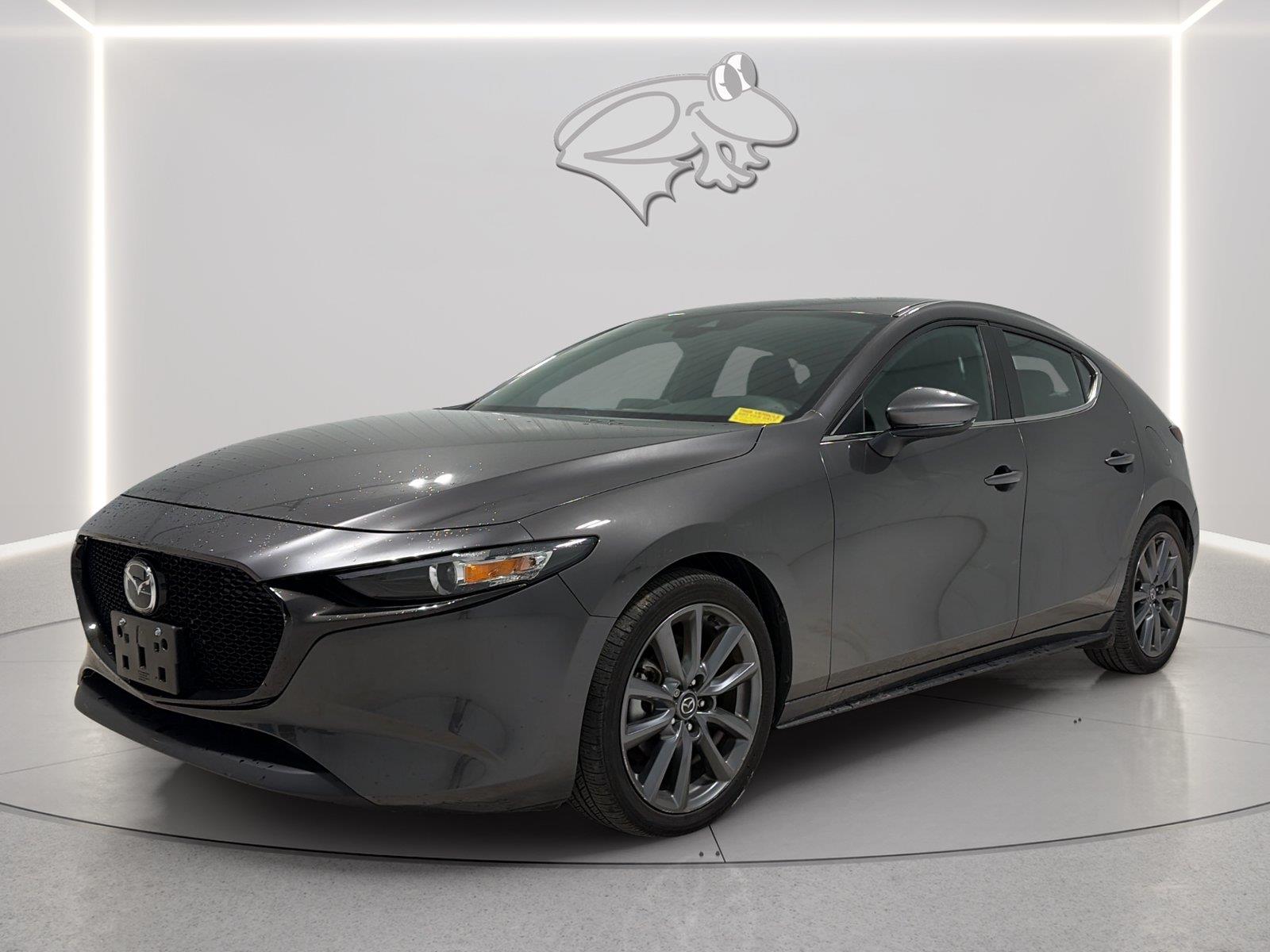 Machine Gray Metallic 2023 Mazda MAZDA3 Hatchback Front-Wheel Drive Automatic