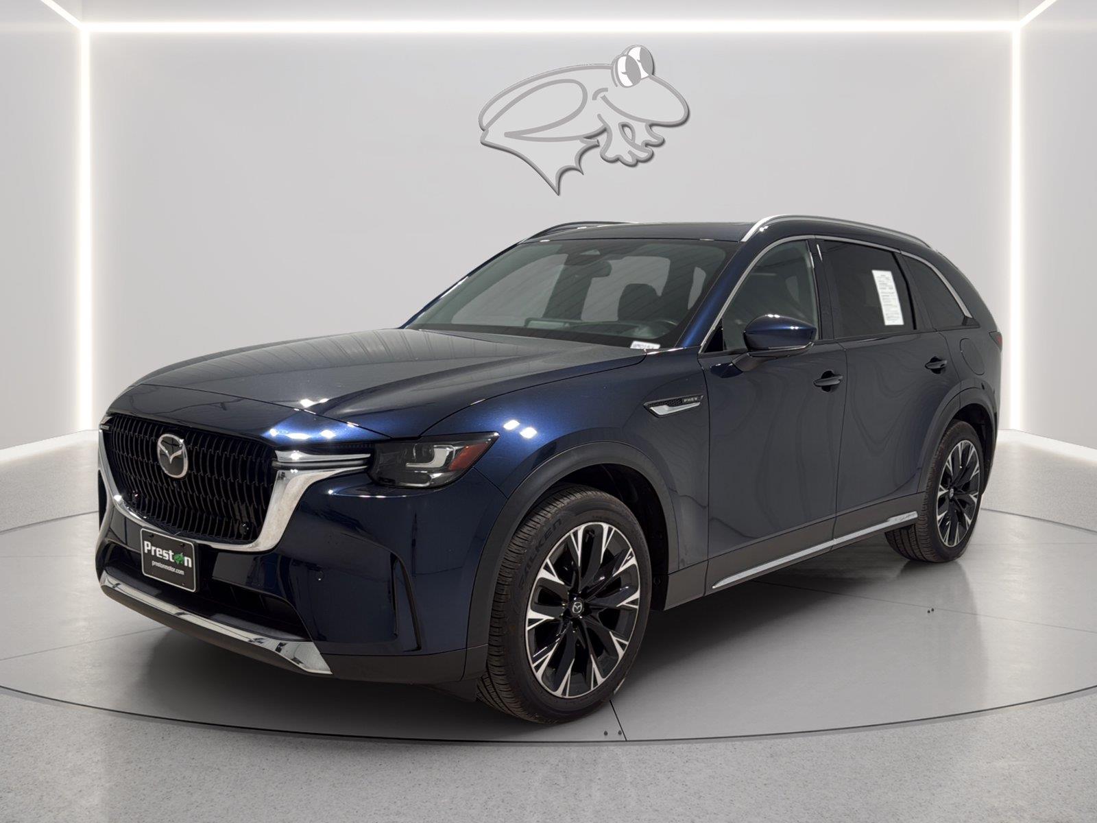 Deep Crystal Blue Mica 2024 Mazda CX-90 SUV / Crossover All-Wheel Drive Automatic