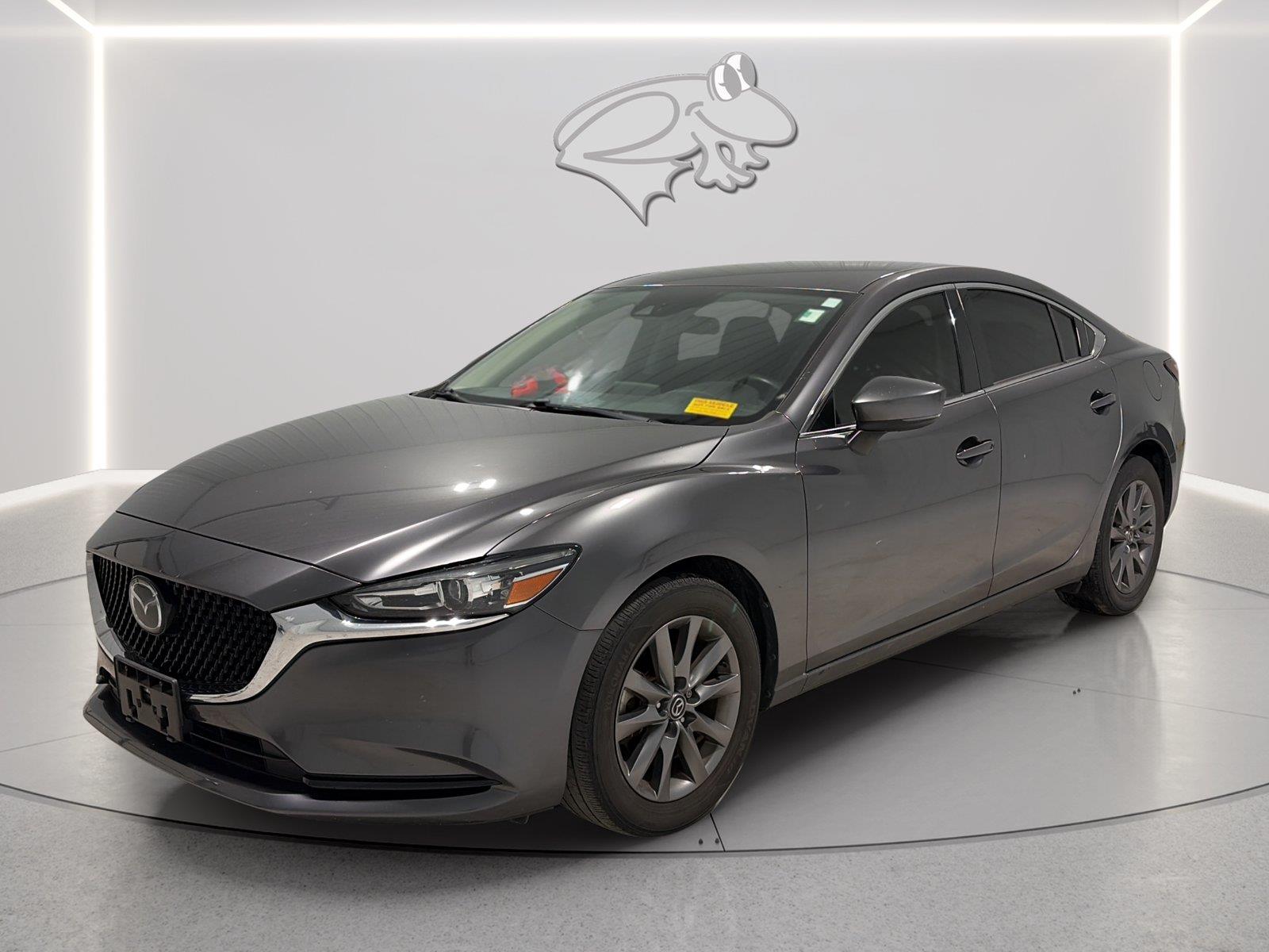 Machine Gray Metallic 2021 Mazda MAZDA6 Sedan Front-Wheel Drive Automatic