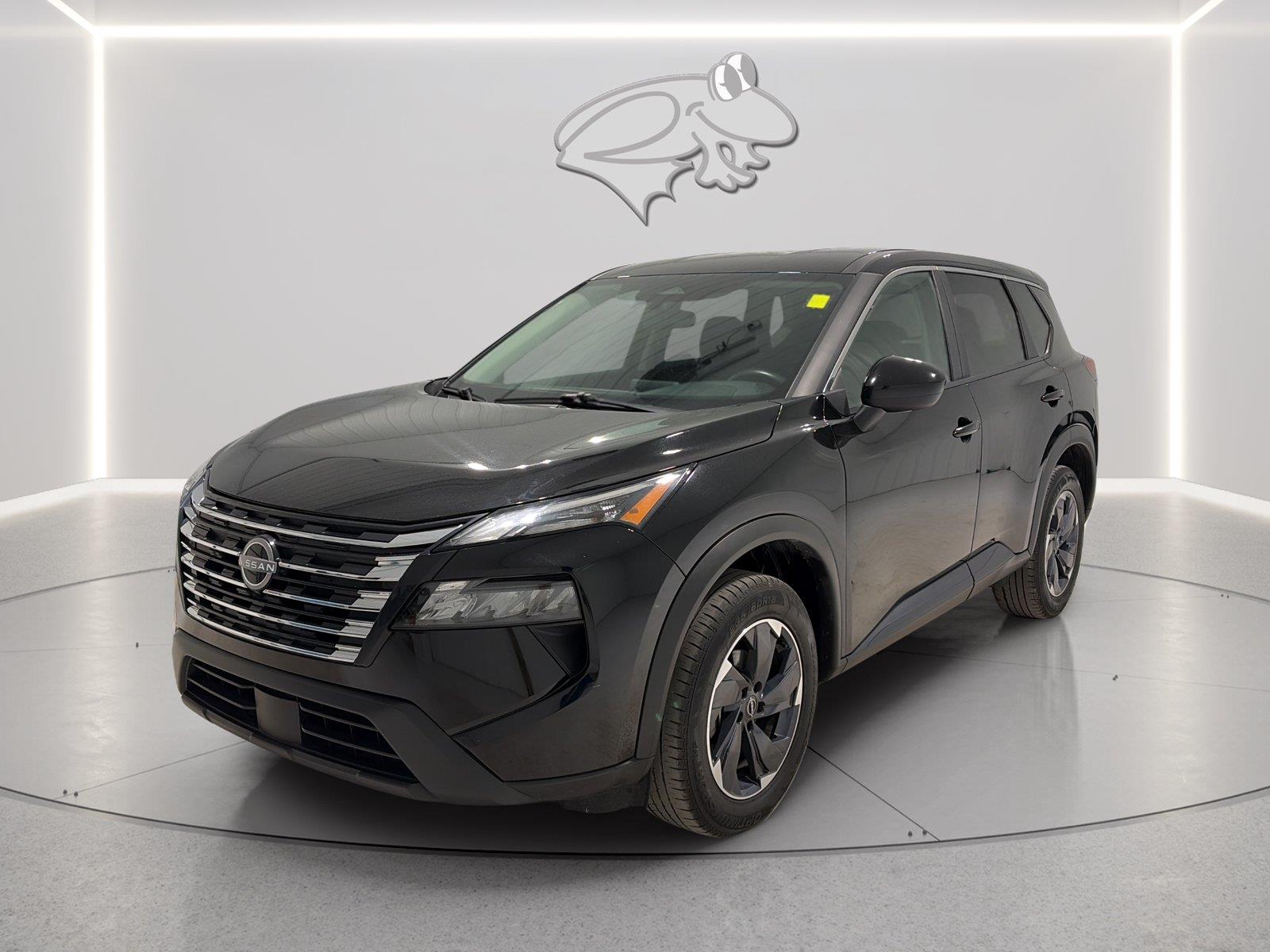 Super Black 2025 Nissan Rogue SUV / Crossover Front-Wheel Drive Continuously Variable Transmission