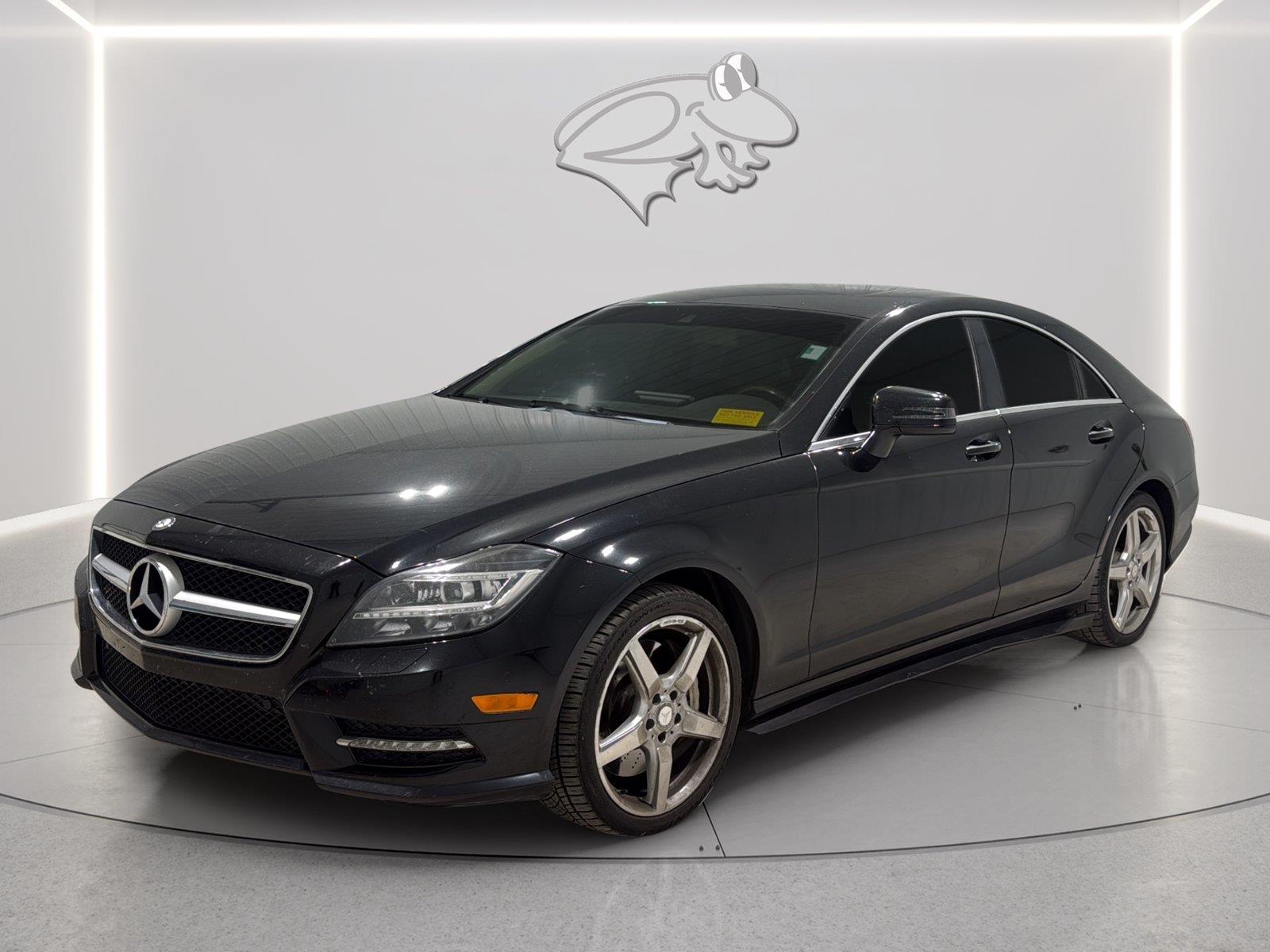 Black 2014 Mercedes-Benz CLS Sedan Rear-Wheel Drive Automatic