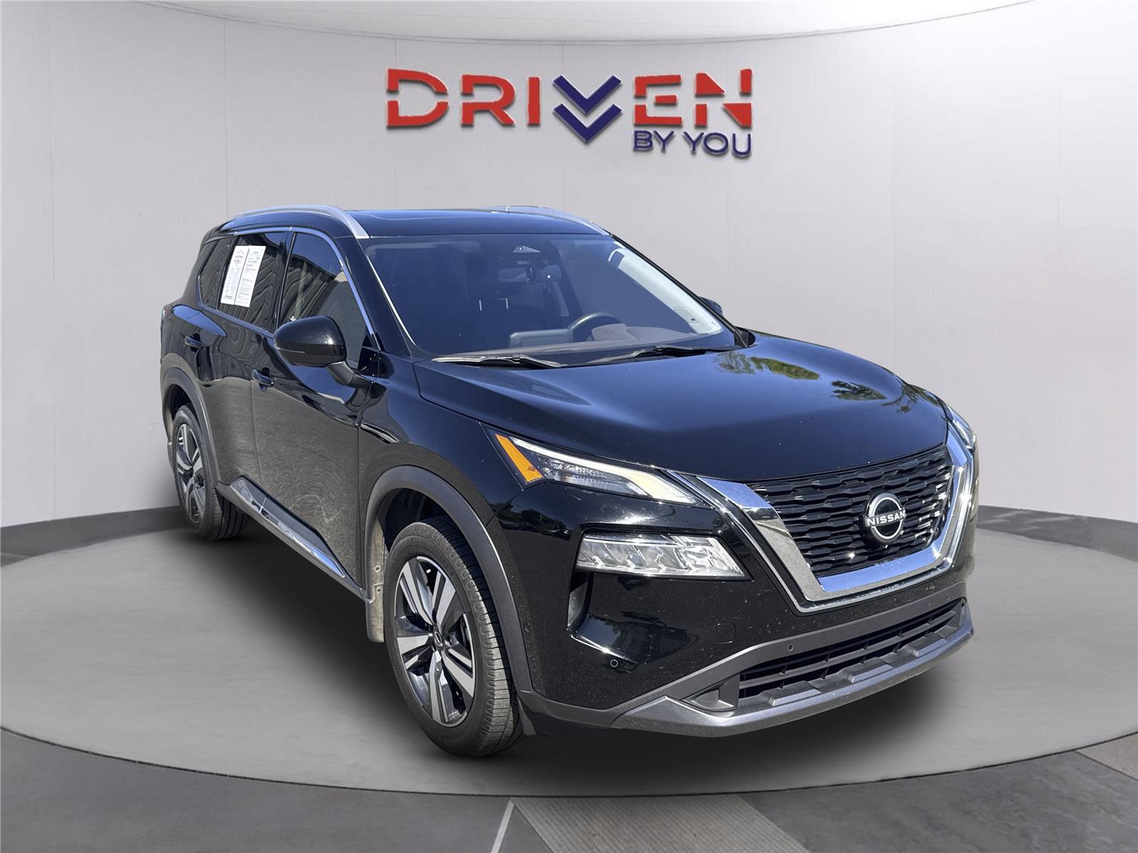 Super Black 2023 Nissan Rogue SUV / Crossover Front-Wheel Drive Continuously Variable Transmission