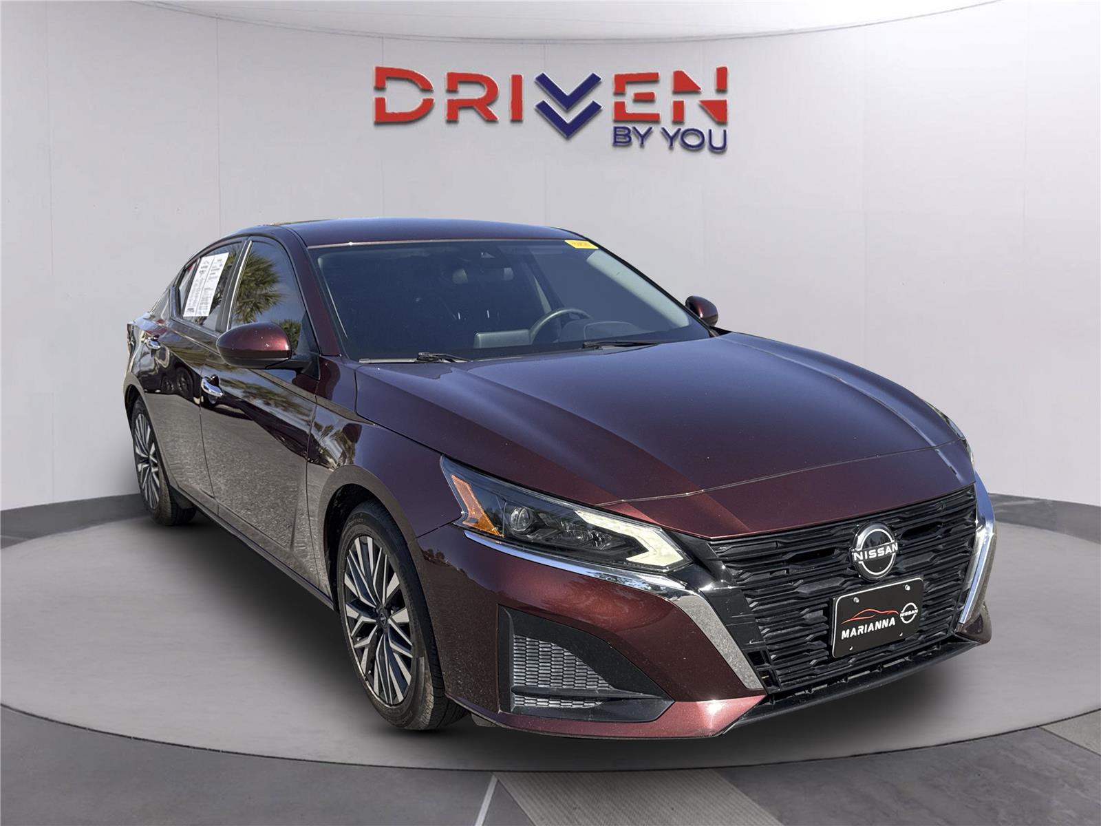 Garnet Pearl Metallic 2023 Nissan Altima Sedan Front-Wheel Drive Continuously Variable Transmission