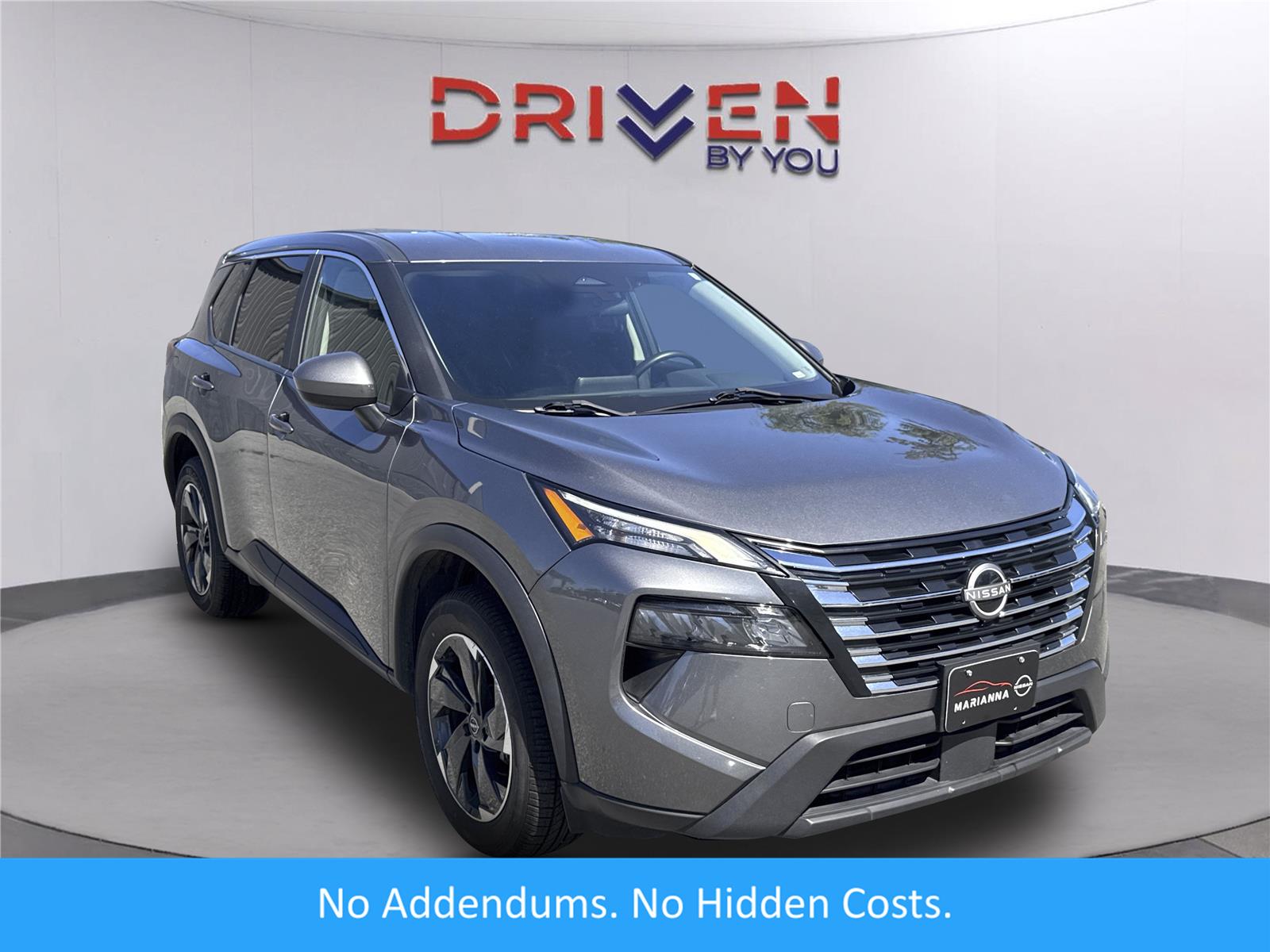 Gray (Gun Metallic) 2024 Nissan Rogue SUV / Crossover All-Wheel Drive Continuously Variable Transmission