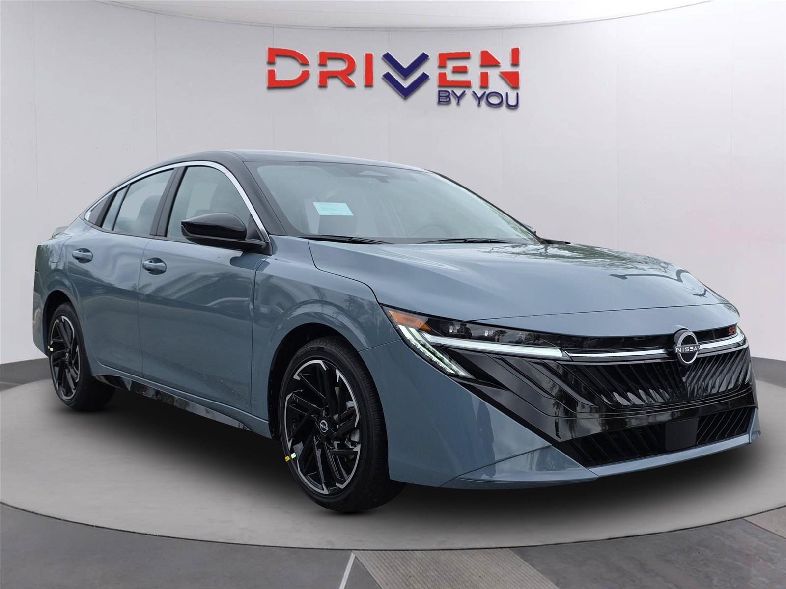 Atlantic Gray Metallic/Super Black 2026 Nissan Sentra Sedan Front-Wheel Drive Continuously Variable Transmission