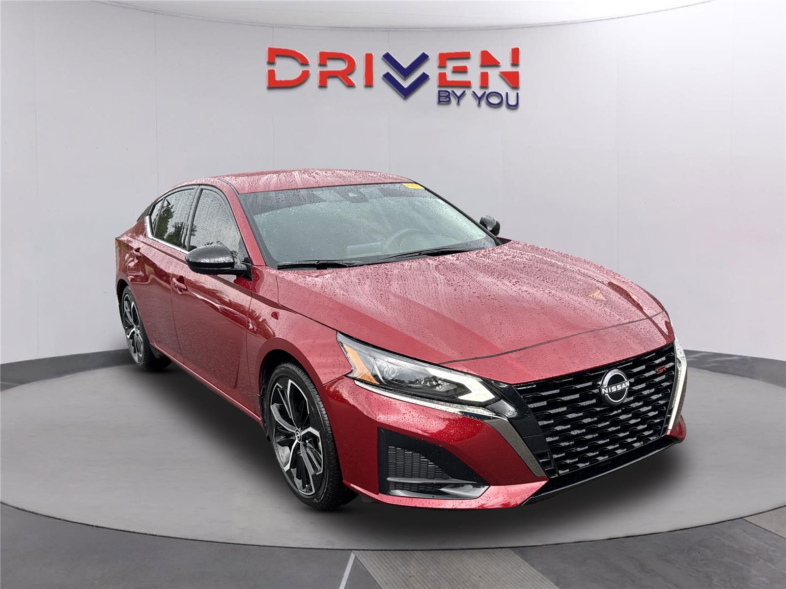 Red (Scarlet Ember) 2025 Nissan Altima Sedan Front-Wheel Drive Continuously Variable Transmission
