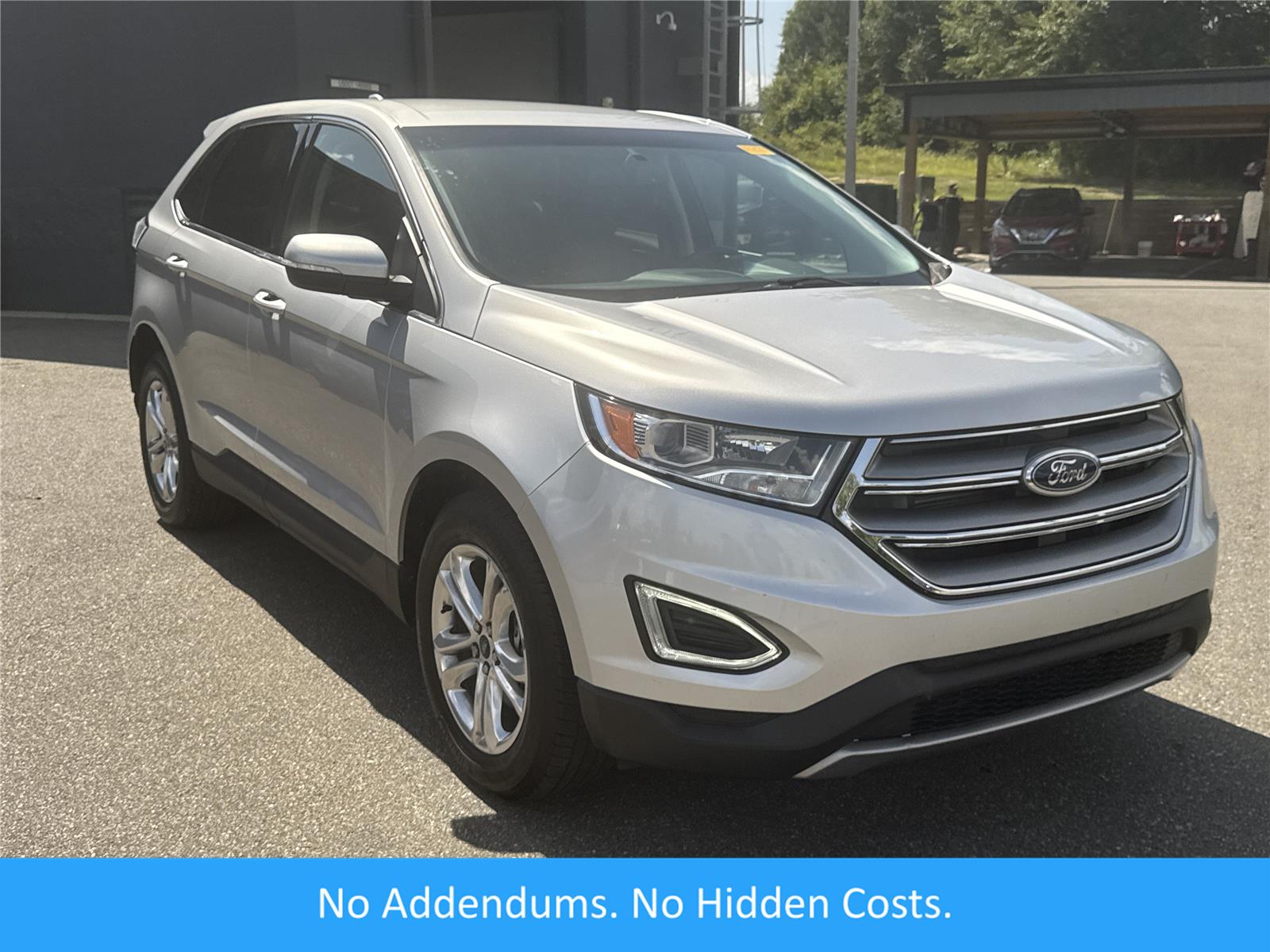 Ingot Silver 2018 Ford Edge SUV / Crossover Front-Wheel Drive 6-Speed Automatic