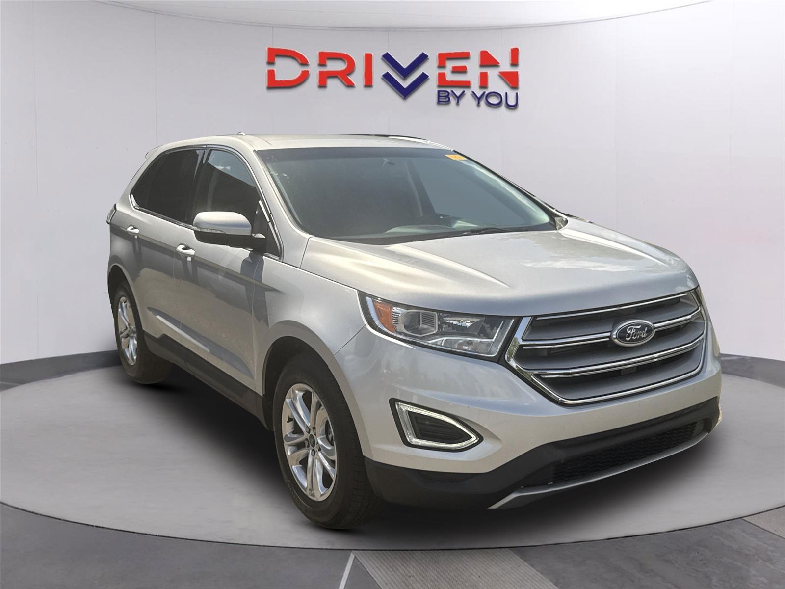 Ingot Silver 2018 Ford Edge SUV / Crossover Front-Wheel Drive 6-Speed Automatic