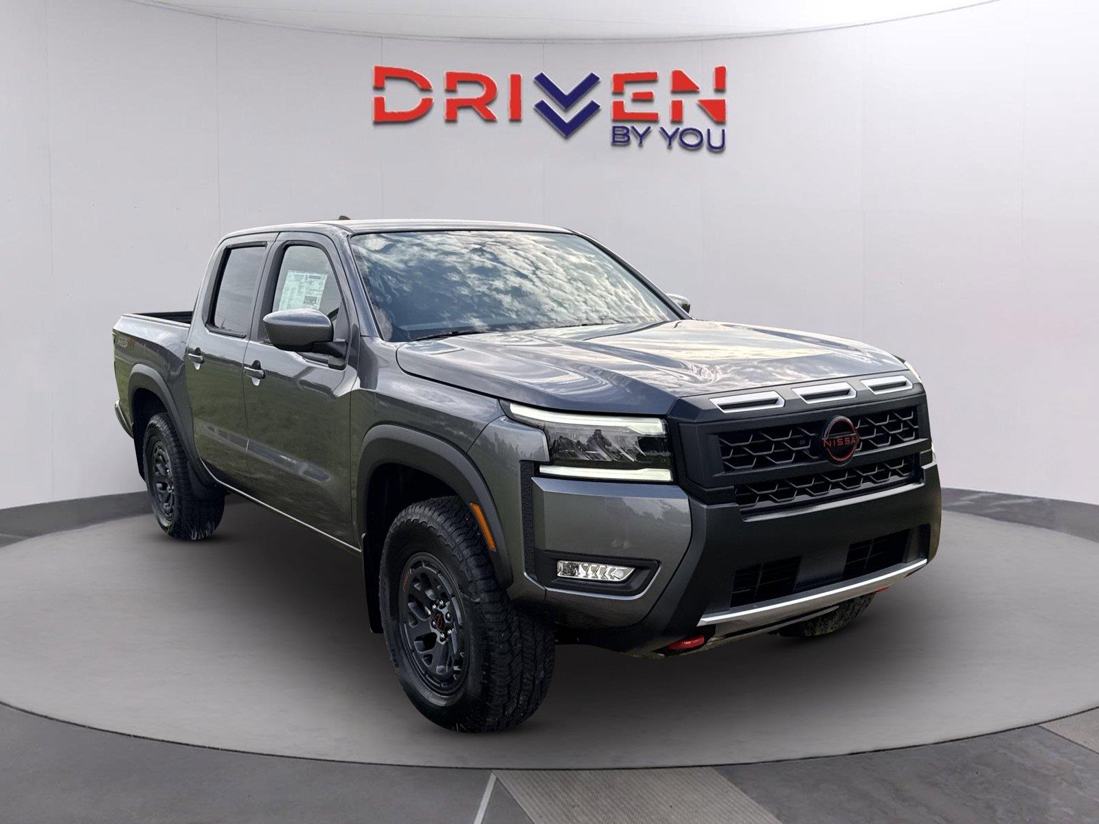 Gray (Gun Metallic) 2026 Nissan Frontier Pickup Truck Four-Wheel Drive Automatic