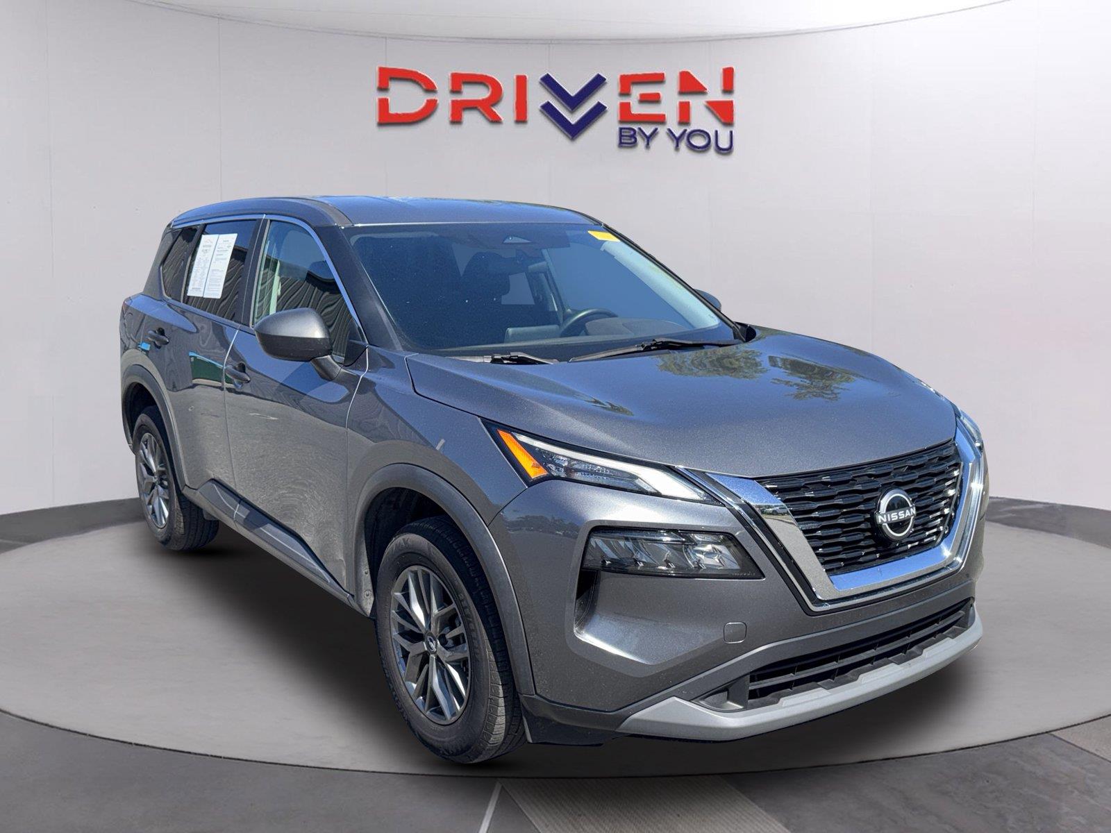 Gray (Gun Metallic) 2023 Nissan Rogue SUV / Crossover Front-Wheel Drive Continuously Variable Transmission