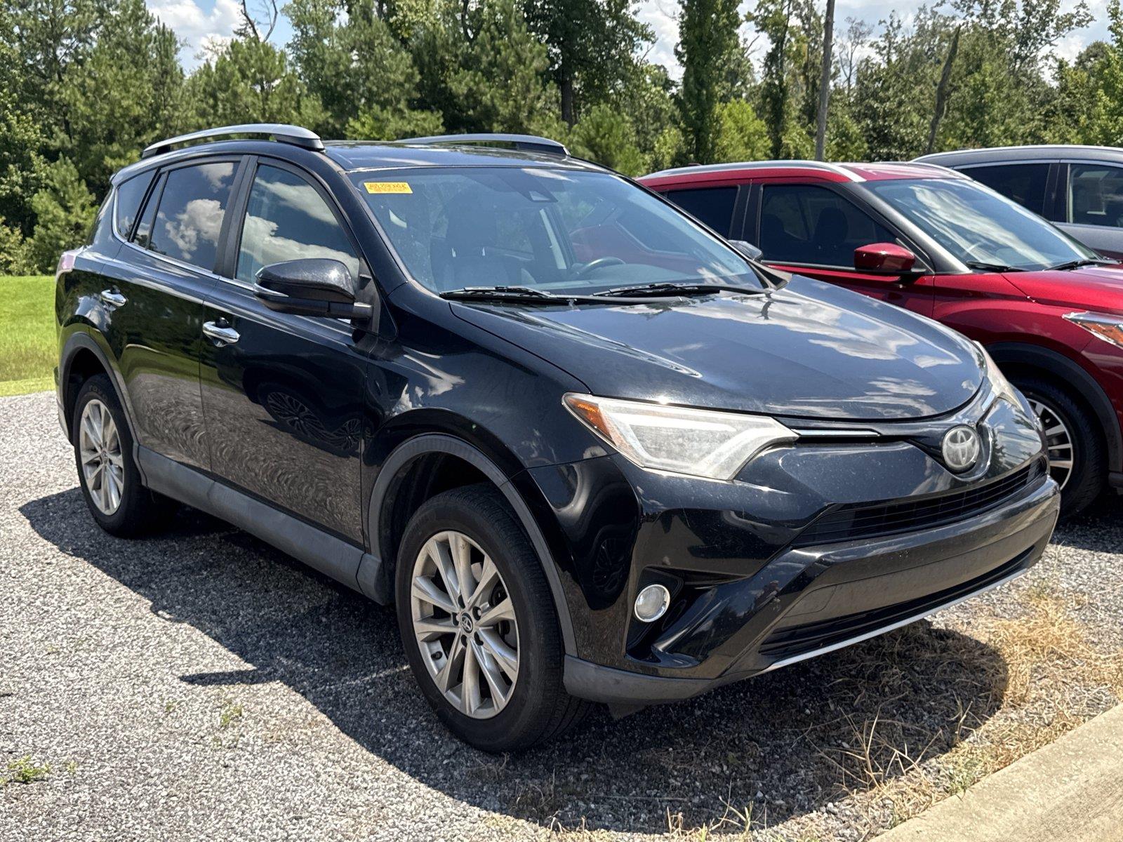 Black 2018 Toyota RAV4 SUV / Crossover Front-Wheel Drive 6-Speed Automatic