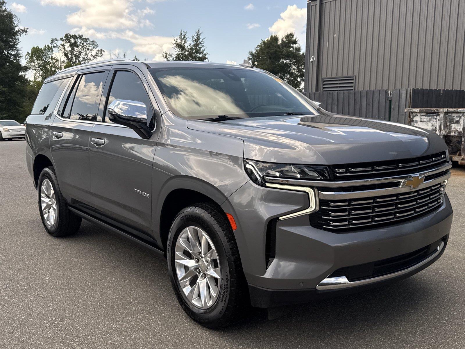 Gray (Satin Steel Metallic) 2021 Chevrolet Tahoe SUV / Crossover 4X2 Automatic