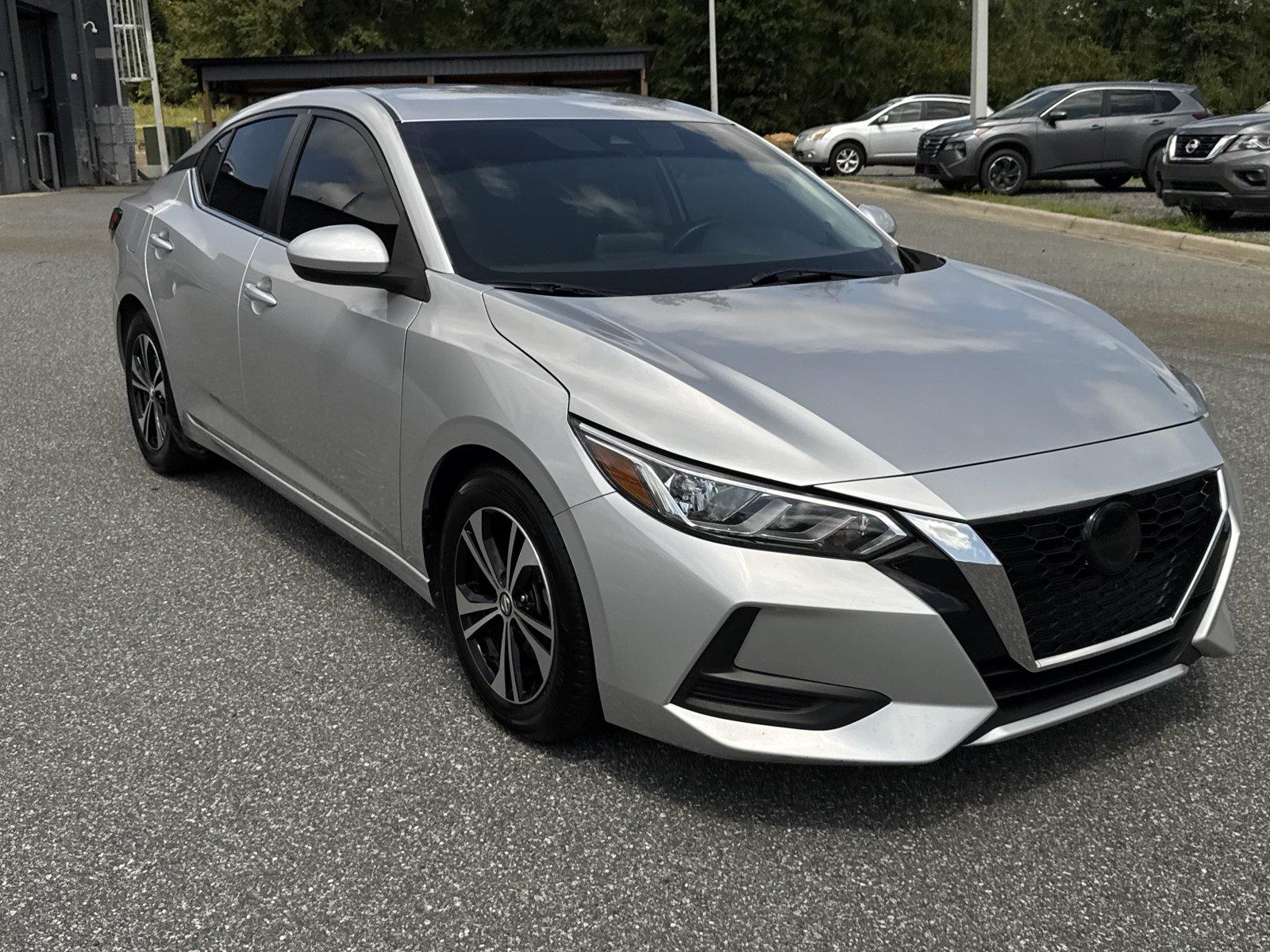 Brilliant Silver Metallic 2022 Nissan Sentra Sedan Front-Wheel Drive Continuously Variable Transmission