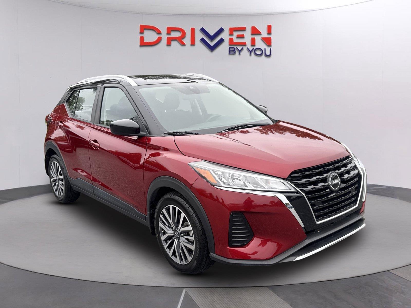 Red (Scarlet Ember Tintcoat/Super Black) 2023 Nissan Kicks SUV / Crossover Front-Wheel Drive Continuously Variable Transmission