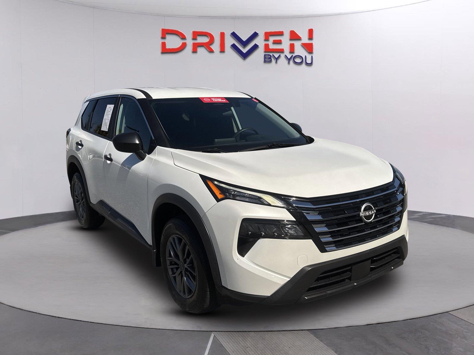 Everest White Pearl 2025 Nissan Rogue SUV / Crossover All-Wheel Drive Continuously Variable Transmission