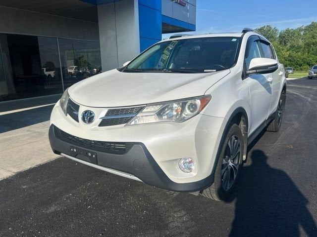 White (Blizzard Pearl) 2015 Toyota RAV4 SUV / Crossover All-Wheel Drive 6-Speed Automatic