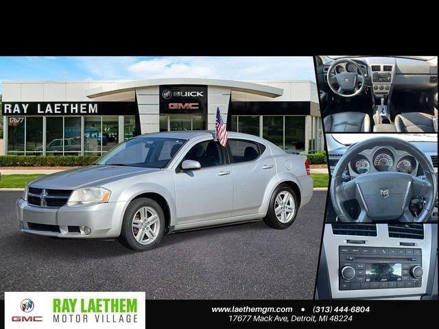 Silver 2010 Dodge Avenger Sedan Front-Wheel Drive 4-Speed Automatic