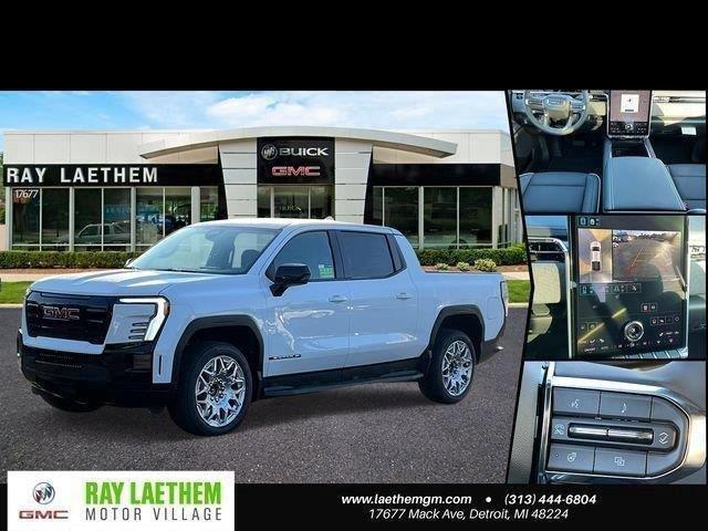 Summit White 2026 GMC Sierra EV Pickup Truck All-Wheel Drive Automatic