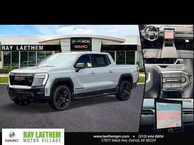 Thunderstorm Gray 2026 GMC Sierra EV Pickup Truck All-Wheel Drive Automatic