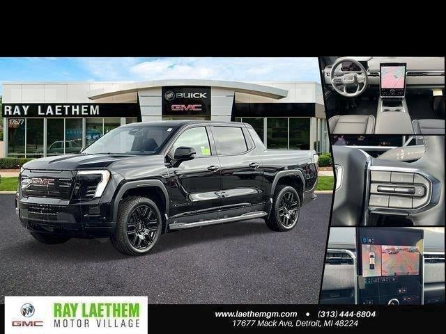 Onyx Black 2026 GMC Sierra EV Pickup Truck All-Wheel Drive Automatic