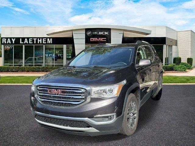 Gray (Iridium Metallic) 2018 GMC Acadia SUV / Crossover Four-Wheel Drive 6-Speed Automatic