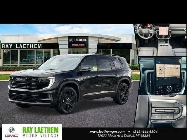 Black (Ebony Twilight Metallic) 2026 GMC Acadia SUV / Crossover Four-Wheel Drive 8-Speed Automatic