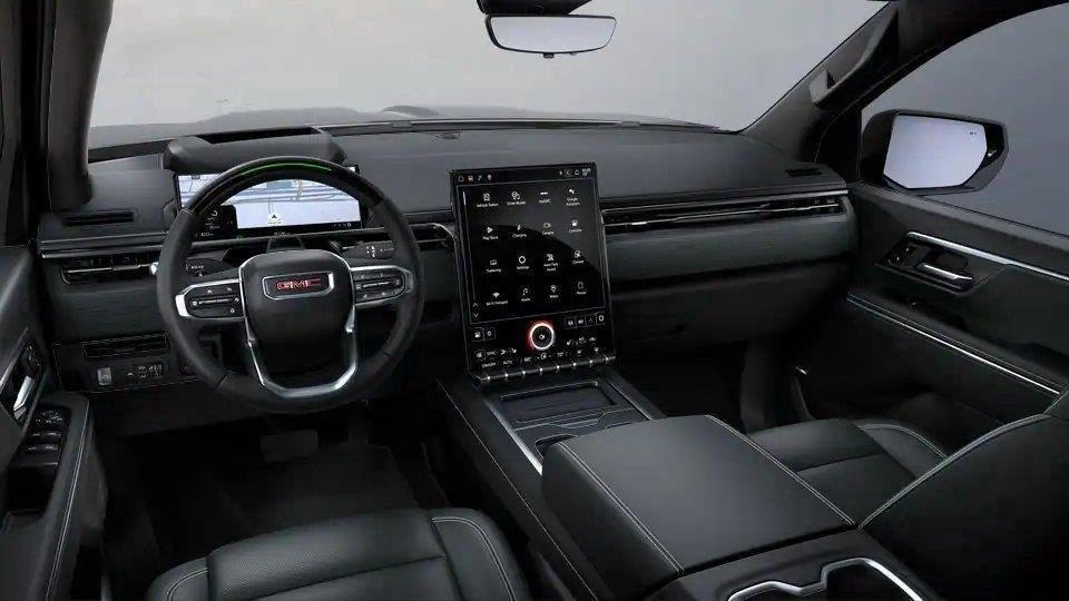 Onyx Black 2026 GMC Sierra EV Pickup Truck All-Wheel Drive Automatic