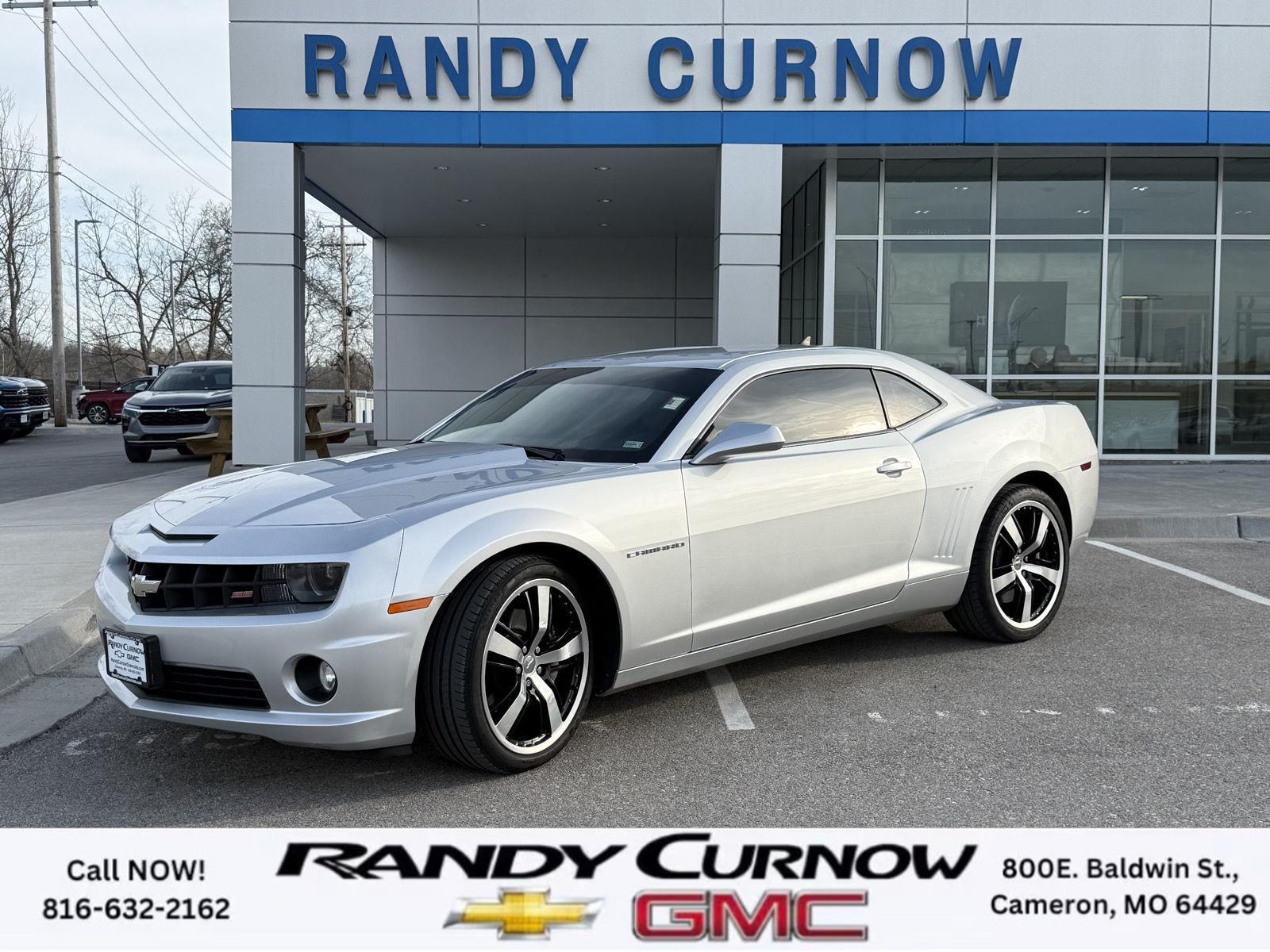 Silver Ice Metallic 2011 Chevrolet Camaro 2SS Coupe RWD Coupe Rear-Wheel Drive 6-Speed Manual