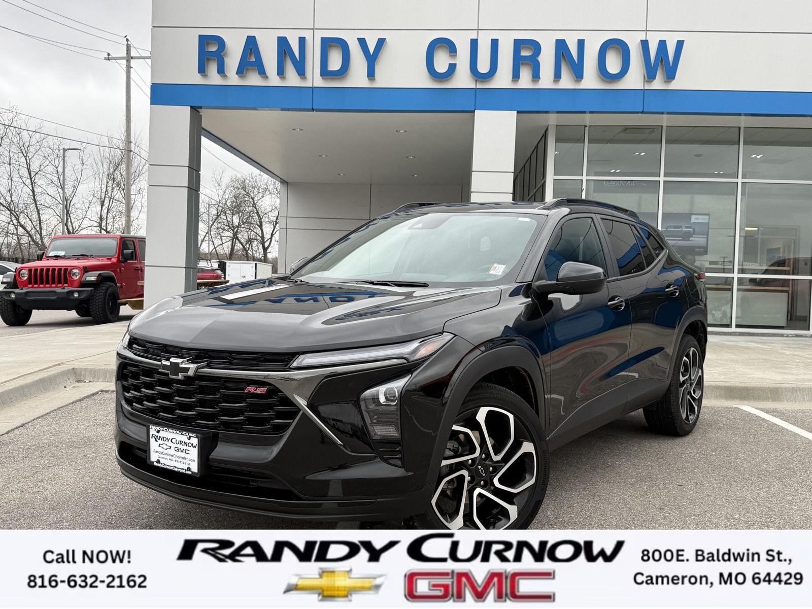 Mosaic Black Metallic 2025 Chevrolet Trax RS with 2RS FWD SUV / Crossover Front-Wheel Drive 6-Speed Automatic