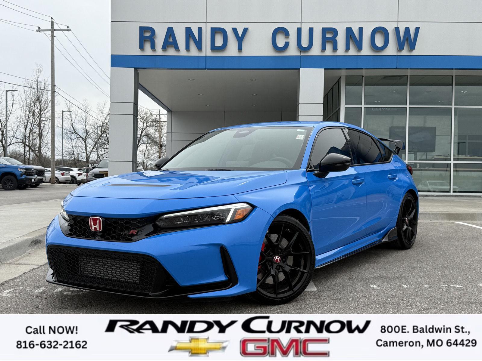 Boost Blue Pearl 2025 Honda Civic Type R FWD Hatchback Front-Wheel Drive 6-Speed Manual